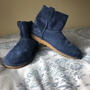 UGG Australia Unlined Perforated Boots